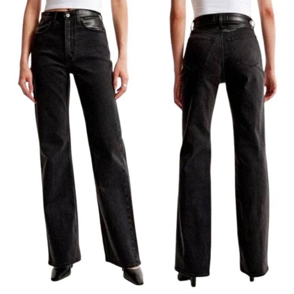 Abercrombie Curve Love‎ The 90s Relaxed Jeans High Rise